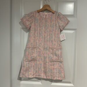 Zoe tweed shift dress